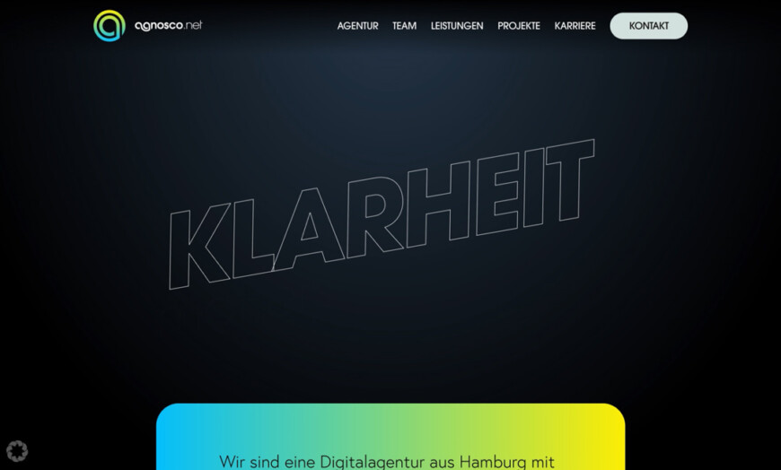 Agnosco Corporate Homepage Referent