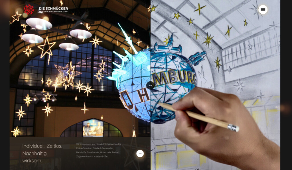 Die Schmücker Homepage Webdesign Referenz FLOW4 Webdesign Agentur Hamburg