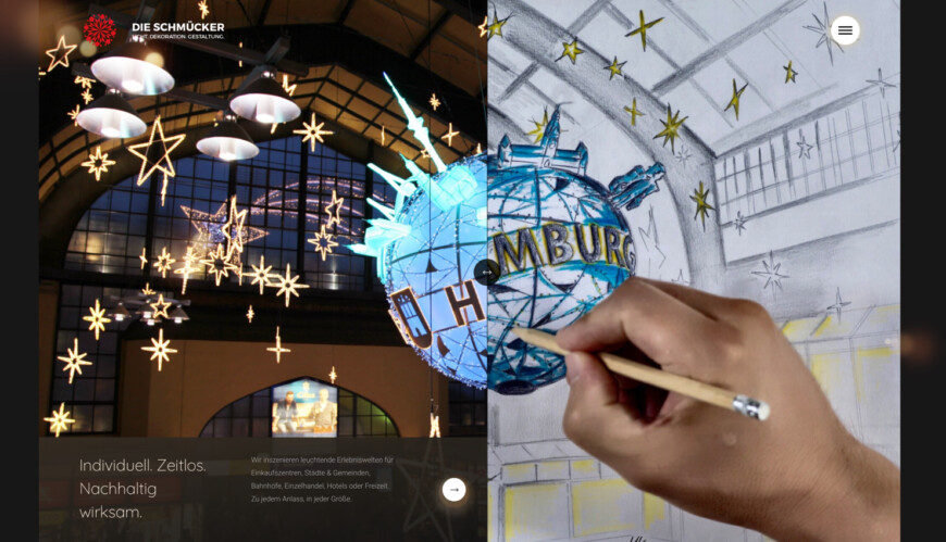 Die Schmücker Homepage Webdesign Referenz FLOW4 Webdesign Agentur Hamburg