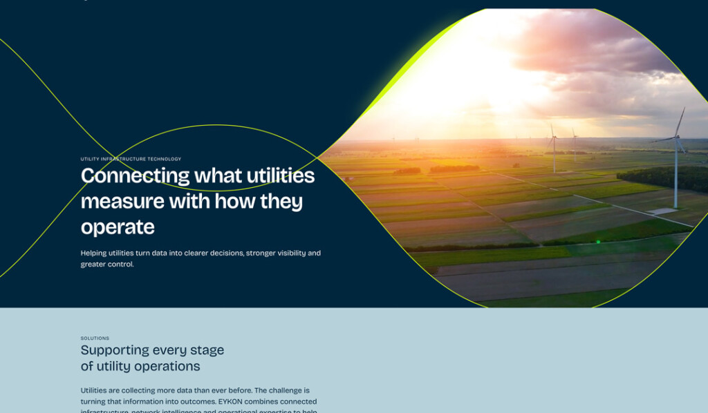 EYKON AG Webdesign Referenz. Corporate Webiste Relaunch