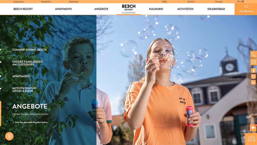 Kunden Referenz BEECH Fleesensee Resort